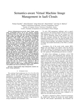 Semantics-aware Virtual Machine Image Management in IaaS Clouds