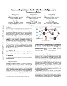Ekar: An Explainable Method for Knowledge Aware Recommendation
