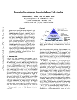 Integrating Knowledge and Reasoning in Image Understanding