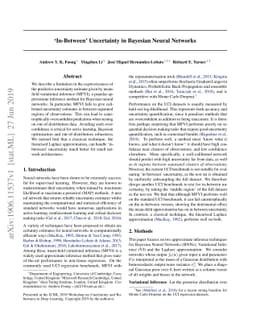 Ín-Between' Uncertainty in Bayesian Neural Networks