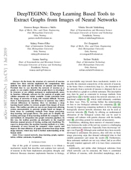 DeepTEGINN: Deep Learning Based Tools to Extract Graphs from Images of
  Neural Networks