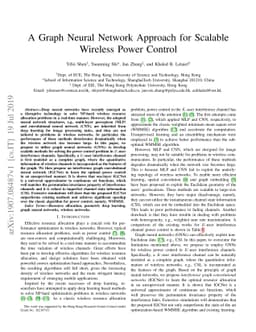 A Graph Neural Network Approach for Scalable Wireless Power Control