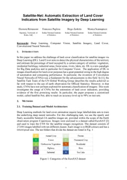 Satellite-Net: Automatic Extraction of Land Cover Indicators from
  Satellite Imagery by Deep Learning