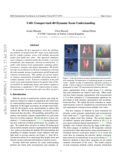 U4D: Unsupervised 4D Dynamic Scene Understanding