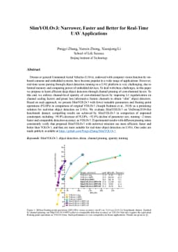 SlimYOLOv3: Narrower, Faster and Better for Real-Time UAV Applications