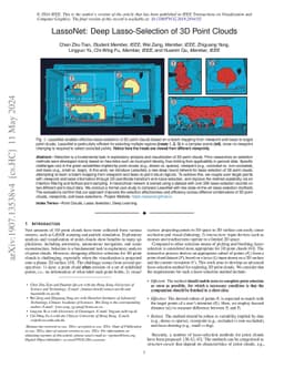 LassoNet: Deep Lasso-Selection of 3D Point Clouds