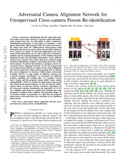 Adversarial Camera Alignment Network for Unsupervised Cross-camera
  Person Re-identification