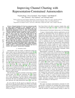 Improving Channel Charting with Representation-Constrained Autoencoders