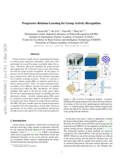 Progressive Relation Learning for Group Activity Recognition