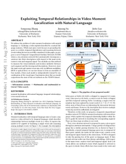 Exploiting Temporal Relationships in Video Moment Localization with
  Natural Language
