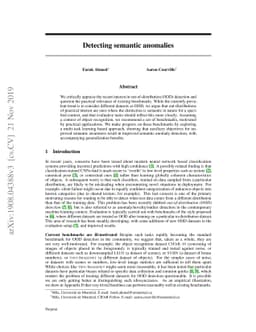 Detecting semantic anomalies