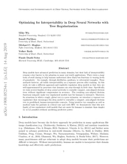 Optimizing for Interpretability in Deep Neural Networks with Tree
  Regularization