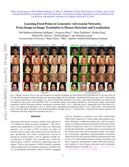 Learning Fixed Points in Generative Adversarial Networks: From
  Image-to-Image Translation to Disease Detection and Localization