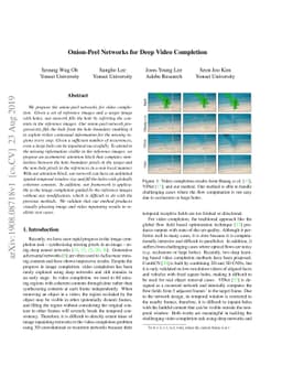 Onion-Peel Networks for Deep Video Completion