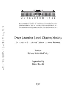 Deep Learning Based Chatbot Models