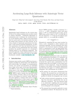 Accelerating Large-Scale Inference with Anisotropic Vector Quantization