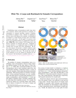 SPair-71k: A Large-scale Benchmark for Semantic Correspondence