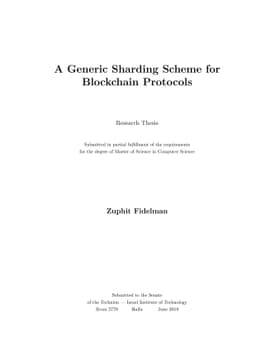 A Generic Sharding Scheme for Blockchain Protocols