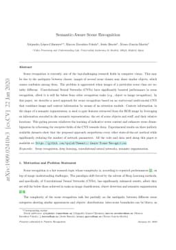 Semantic-Aware Scene Recognition