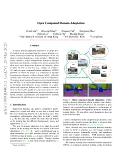 Open Compound Domain Adaptation