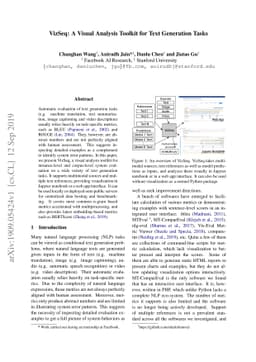 VizSeq: A Visual Analysis Toolkit for Text Generation Tasks