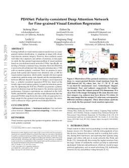 PDANet: Polarity-consistent Deep Attention Network for Fine-grained
  Visual Emotion Regression