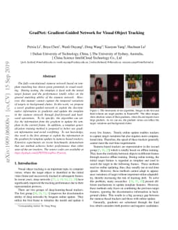 GradNet: Gradient-Guided Network for Visual Object Tracking