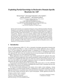 Exploiting Partial Knowledge in Declarative Domain-Specific Heuristics
  for ASP
