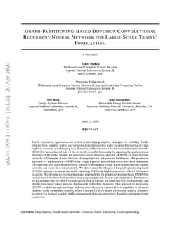 Graph-Partitioning-Based Diffusion Convolutional Recurrent Neural
  Network for Large-Scale Traffic Forecasting
