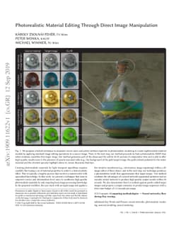 Photorealistic Material Editing Through Direct Image Manipulation
