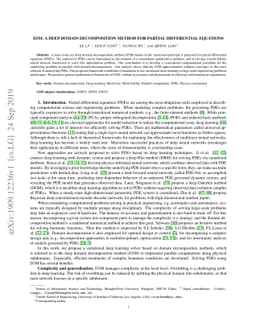 D3M: A deep domain decomposition method for partial differential
  equations