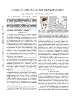 Scaling Local Control to Large-Scale Topological Navigation