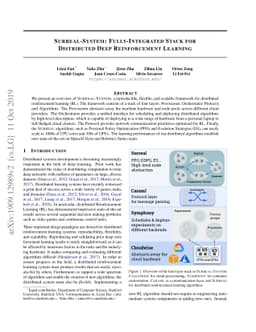 SURREAL-System: Fully-Integrated Stack for Distributed Deep
  Reinforcement Learning
