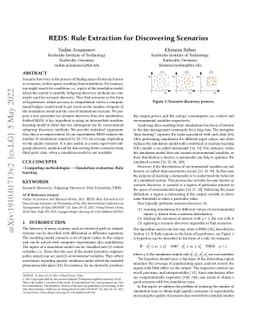 REDS: Rule Extraction for Discovering Scenarios