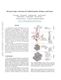 3D Scene Graph: A Structure for Unified Semantics, 3D Space, and Camera