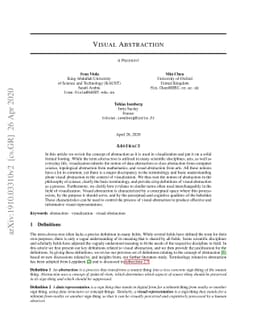 Visual Abstraction