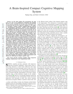 A Brain-Inspired Compact Cognitive Mapping System