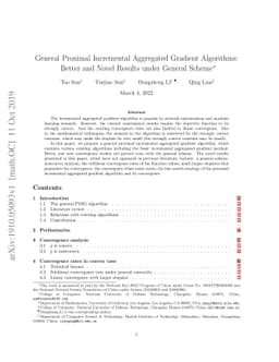 General Proximal Incremental Aggregated Gradient Algorithms: Better and
  Novel Results under General Scheme