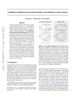 Confidence-Calibrated Adversarial Training: Generalizing to Unseen
  Attacks