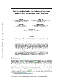 Learning to Predict Layout-to-image Conditional Convolutions for
  Semantic Image Synthesis