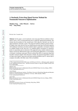 A Stochastic Extra-Step Quasi-Newton Method for Nonsmooth Nonconvex
  Optimization