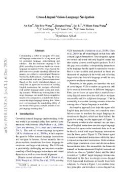 Cross-Lingual Vision-Language Navigation