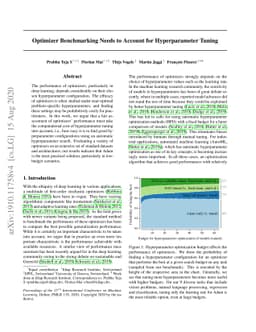 Optimizer Benchmarking Needs to Account for Hyperparameter Tuning