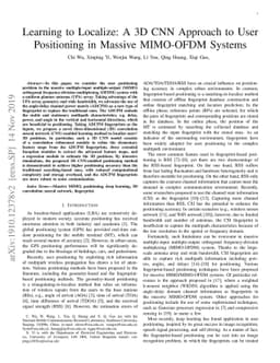 Learning to Localize: A 3D CNN Approach to User Positioning in Massive
  MIMO-OFDM Systems