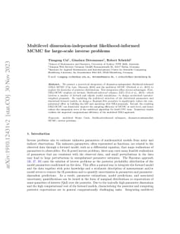 Multilevel Dimension-Independent Likelihood-Informed MCMC for
  Large-Scale Inverse Problems