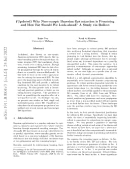 Why Non-myopic Bayesian Optimization is Promising and How Far Should We
  Look-ahead? A Study via Rollout