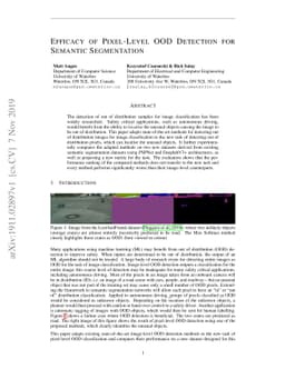 Efficacy of Pixel-Level OOD Detection for Semantic Segmentation