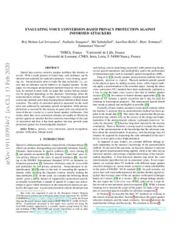 Evaluating Voice Conversion-based Privacy Protection against Informed
  Attackers