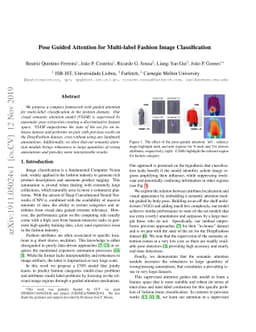 Pose Guided Attention for Multi-label Fashion Image Classification