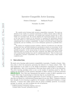 Incentive Compatible Active Learning
